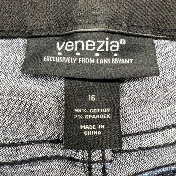 Venezia Mid Rise Straight Jeans Dark Wash Size 16 NWT - Picture 6 of 9